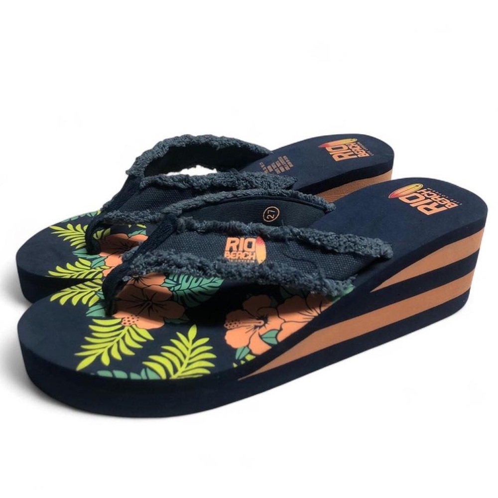 Y2K Deadstock Foam Chunky Flip-Flops